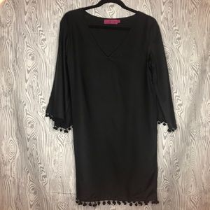 👚 BooHoo Pom Pom Shift Dress